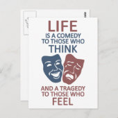 Aangepast briefkaart voor LIFE-offerte (Voorkant / Achterkant)