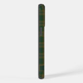 Aangepast bruin groen geruit patroon iPhone hoesje (Rechterkant)