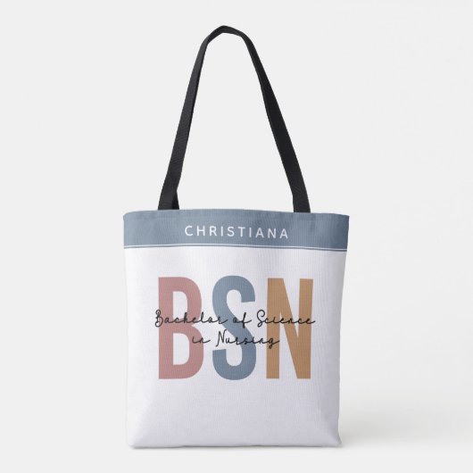 Aangepast BSN-bachelor voor wetenschap in verpleeg Draagtas (Achterkant)