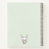 Aangepast Bunny Kawaii Notitieboek (Achterkant)