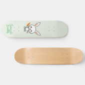 Aangepast Bunny Kawaii Skateboard (Horizontaal)