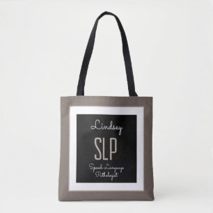 Aangepast cadeau! SLP (Logopedist) Boodschappentas Draagtas