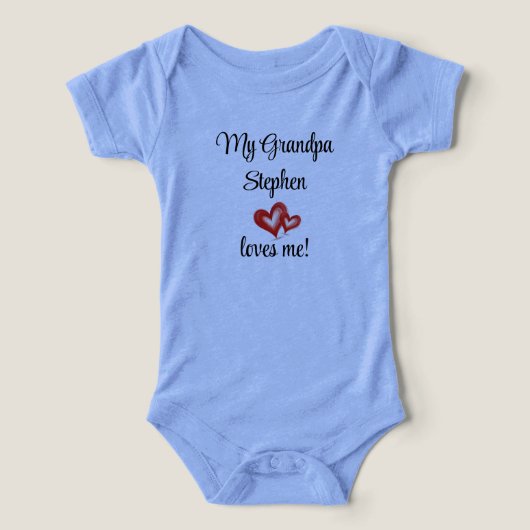 Aangepast cadeau van opa, opa houdt van me, Schatt (Design voorkant)