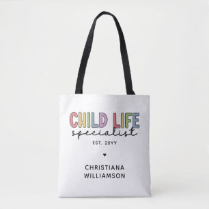 Aangepast cadeau voor Certified Child Life Special Draagtas