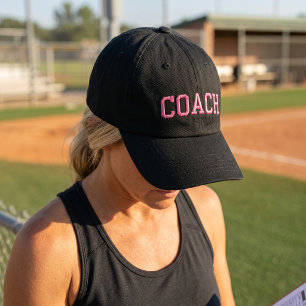 Aangepast cadeau voor coach geborduurde pet