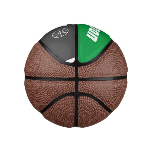 Aangepast cadeau voor kleine mini-basketbal kind o basketbal (Rechts)