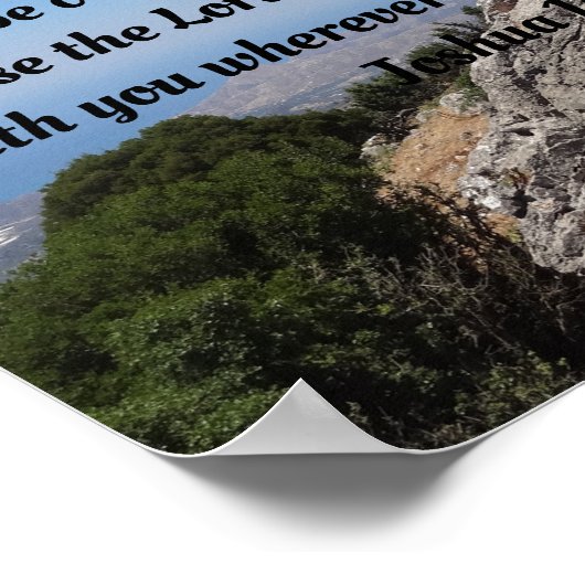 Aangepast Christelijk Poster (Hoek)