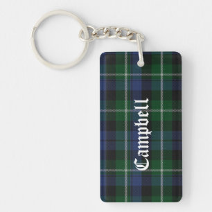 Aangepast Clan Campbell Tartan Sleutelhanger