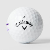 Aangepast Creëer Uw eigen Golfthema Monogrammen Golfballen (Logo)