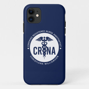 Aangepast CRNA-gecertificeerd geregistreerde verpl iPhone 11 Hoesje