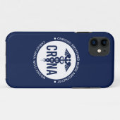 Aangepast CRNA-gecertificeerd geregistreerde verpl Case-Mate iPhone Case (Achterkant (horizontaal))