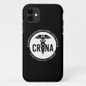 Aangepast CRNA-gecertificeerd geregistreerde verpl Case-Mate iPhone Case (Achterkant)
