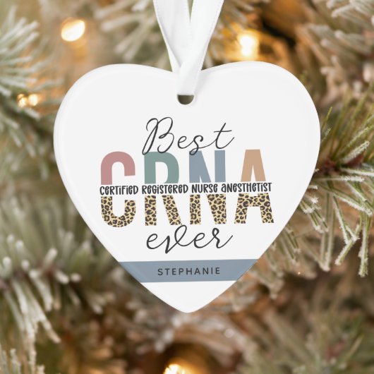 Aangepast CRNA-gecertificeerd geregistreerde verpl Ornament (Boom)