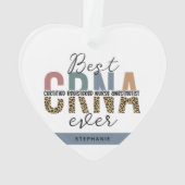 Aangepast CRNA-gecertificeerd geregistreerde verpl Ornament (achterkant)