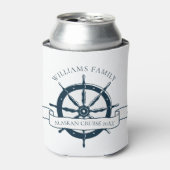 Aangepast cruiseschip  Nautisch wiel Blikjeskoeler (Blikje Voorkant)