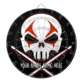 Aangepast dartboard-klusje voor rots en rolband da dartbord (Voorkant)