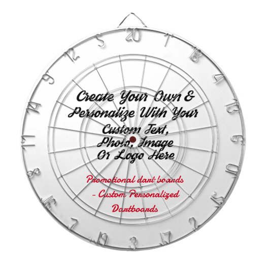 Aangepast dartbord - Promotioneel dartbord (Voorkant)