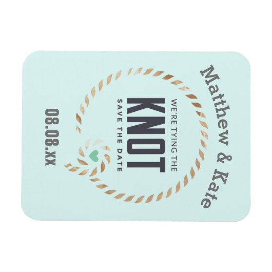 Aangepast datumknoop opslaan magneet (Horizontaal)