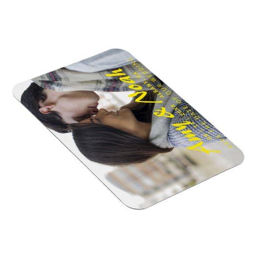 Aangepast De datummagneet opslaan - Foto en tekst Magneet (Rechterzijde)