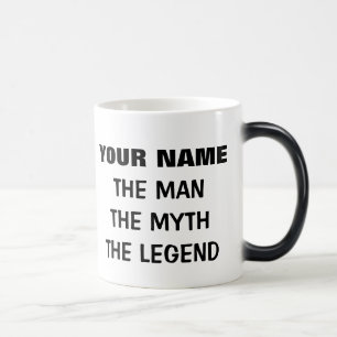 Aangepast De man de mythe de legende 11oz kantoemo Magische Mok