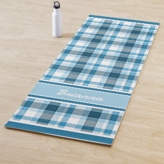 Aangepast donker Blauwgroen Licht Blauw Witte Pset Yogamat