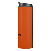 Aangepast donkerzwart Oranje zwart, automatische r Thermosbeker (Geroteerd rechts)