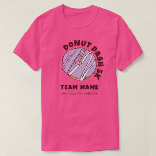 Aangepast Donut 5k Team T-Shirt