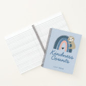 Aangepast door Cute Sloth Kind Notitieboek (Binnen)