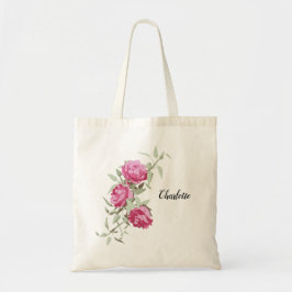 Aangepast drie Rozen Tote Bag