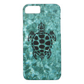Aangepast drievoudig Zee Turtle Aqua Blue Case-Mate iPhone Case (Achterkant)