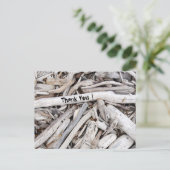 Aangepast driftwood briefkaart (Staand voorkant)
