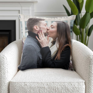 Aangepast dubbelzijdig fotocadeau kussen