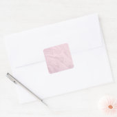Aangepast, eigen marmerpatroon vierkante sticker (Envelop)