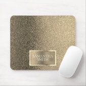 Aangepast elastisch metalen glitter muismat (Met muis)