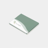 Aangepast elegant post-it® notes (Schuin)