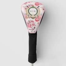 Aangepast Elegant Roze Monogram