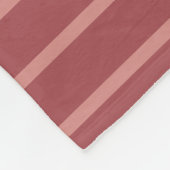 Aangepast elegant Sjabloon Roos Home Modern Fleece Deken (Hoek)