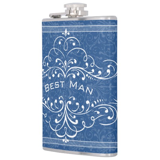 Aangepast elke kleur  Vlaanderen Beste man Heupfles (Links)