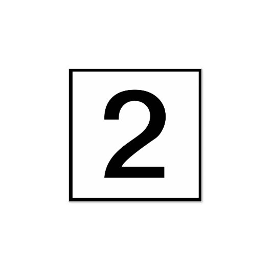 Aangepast enkel nummer 	rubberstempel (Afrduk)