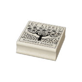 Aangepast Ex Libris, boomboek Rubberstempel (Stempel)