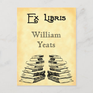 Aangepast Ex Libris en Briefkaart Boeken