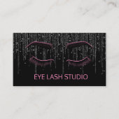 Aangepast Eye Lash Extension Visitekaartje (Voorkant)