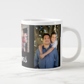 Aangepast. Familiefoto's. Extra Grote Beker (Rechts)