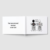 Aangepast fietshuwelijk gastenboek (Volledig)