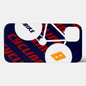 aangepast fietsontwerp modern fietsontwerp Case-Mate iPhone case (Achterkant (horizontaal))