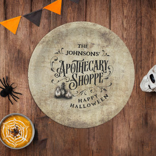 Aangepast Fijne Halloween Papieren Bordje