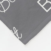 Aangepast Fleece Deken (Hoek)