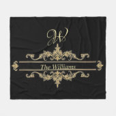 Aangepast Fleece Deken (Voorkant (Horizontaal))