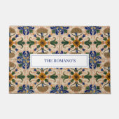 Aangepast  Floral Pattern-patroon voor de Middella Deurmat (Voorkant)