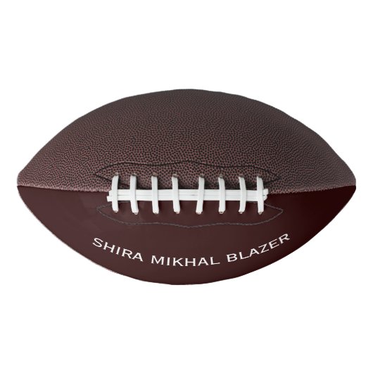 Aangepast football (Voorkant)